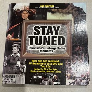 Stay Tuned: Television's Unforgettable Moments Book